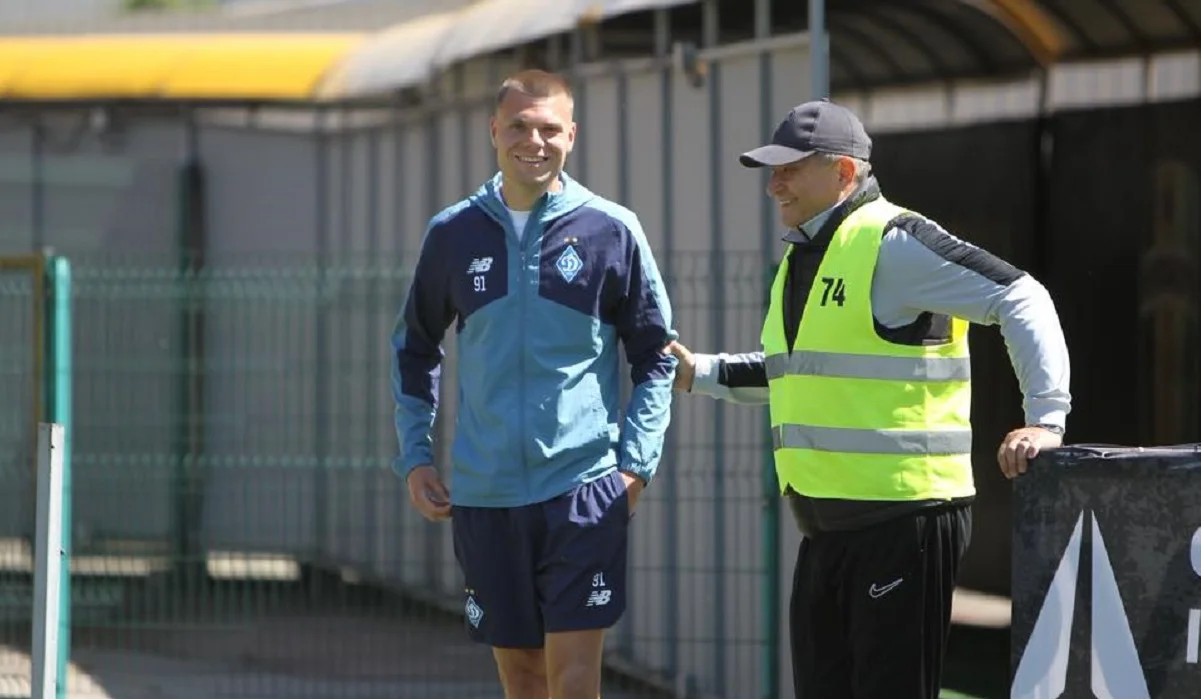 Микола Михайленко почувався, як вдома / Фото ФК Динамо