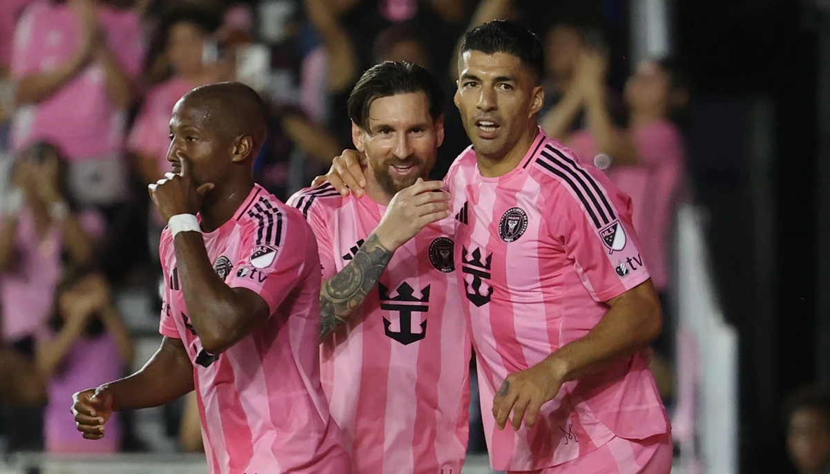 Лео Мессі та Луїс Суарес / фото: Leonardo Fernandez/Getty Images