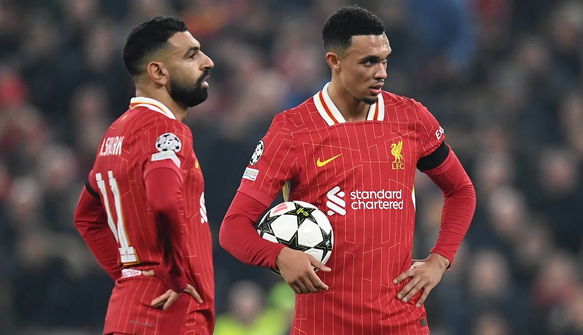 Салах и Трент Александер-Арнольд / фото: Getty images