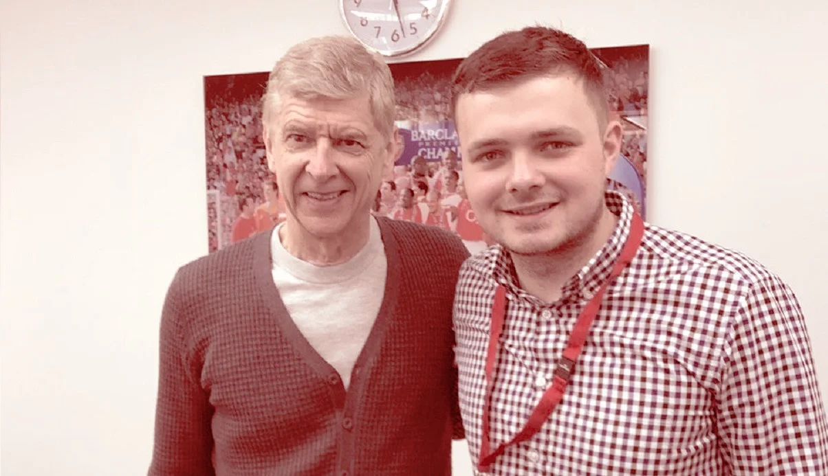 Роман Бебех з Арсеном Венгером / Instagram