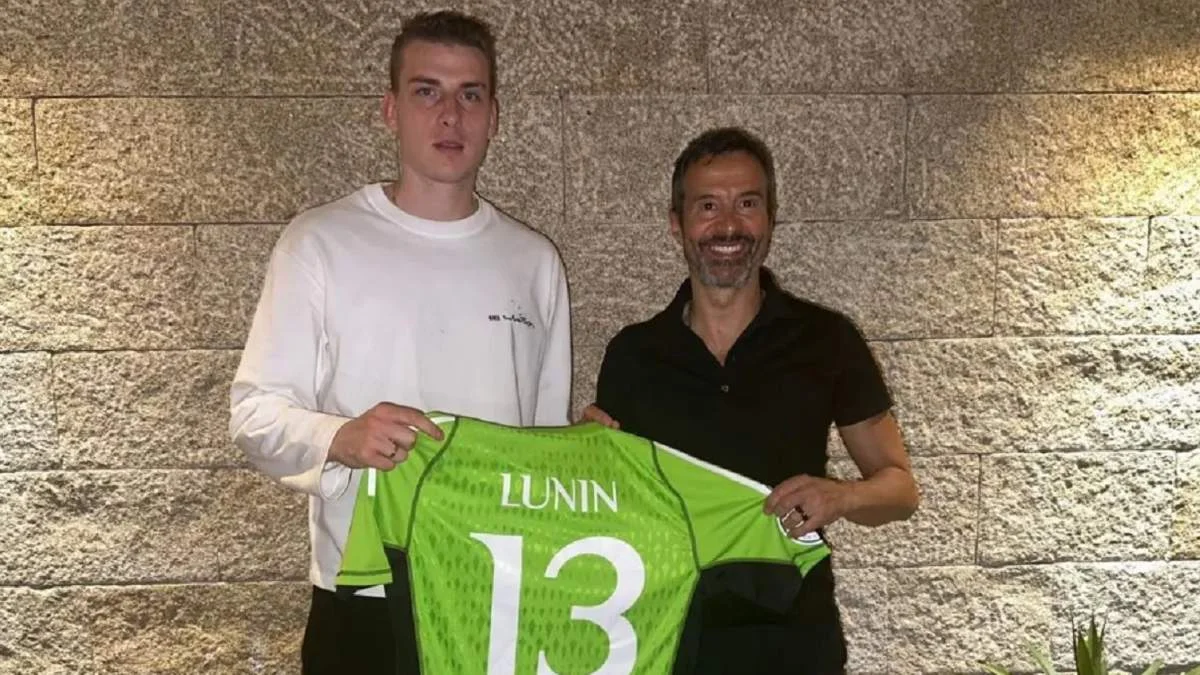 Лунин и Мендеш / Фото из соцсетей