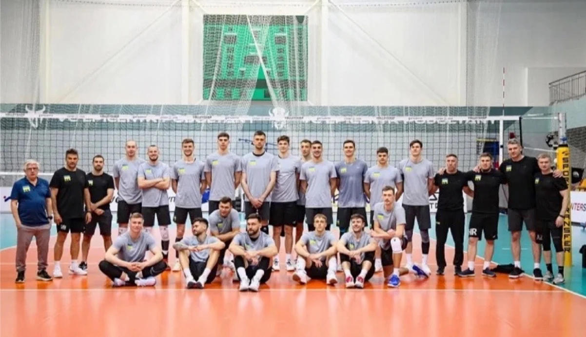 Сборная Украины по волейболу / фото: ФВУ