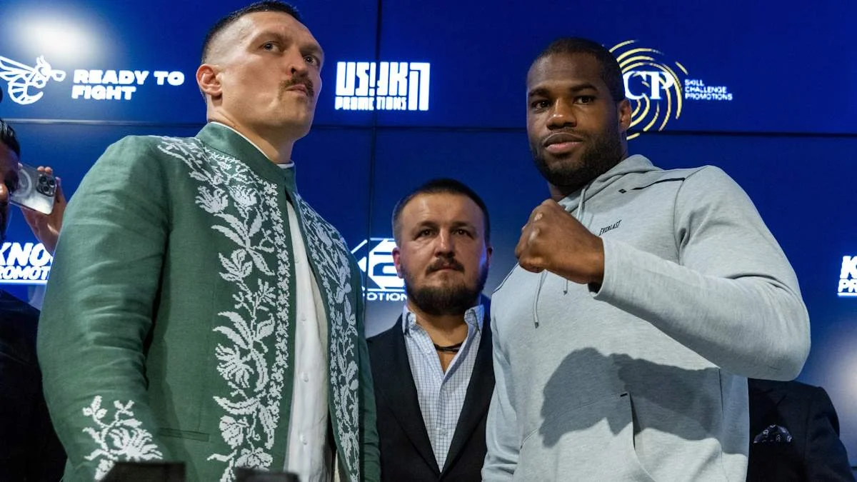 Олександр Усик проти Даніеля Дюбуа / Getty Images