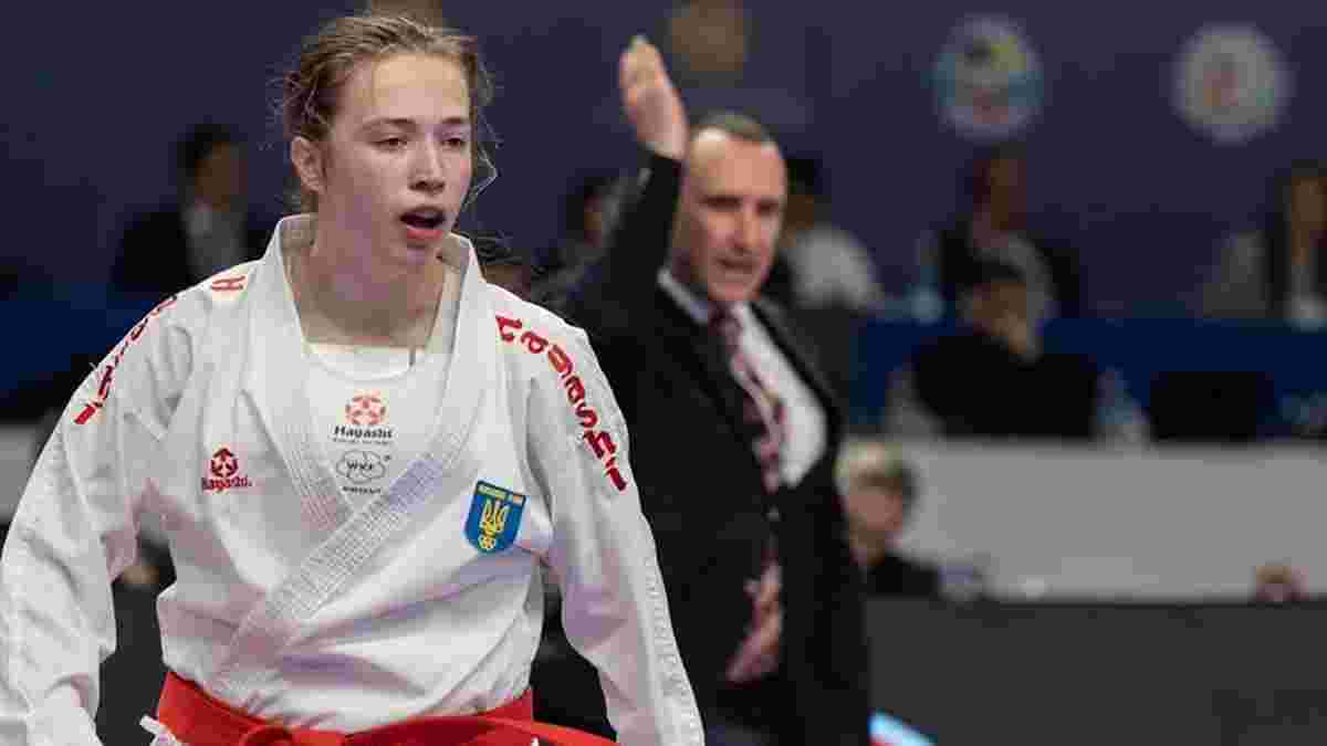 Українка сенсаційно вийшла у фінал ЧЄ з карате, прибравши росіянку – відео божевільного іппона в голову