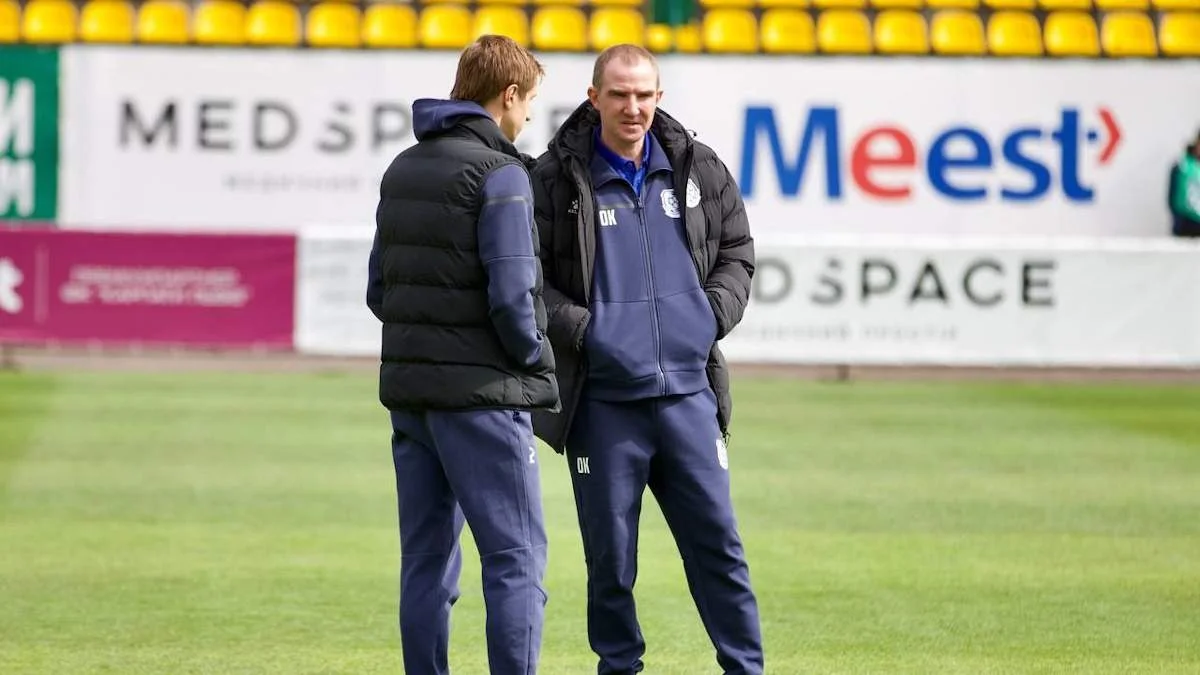 Александр Кучер (справа) / Телеграм-канал Черноморца