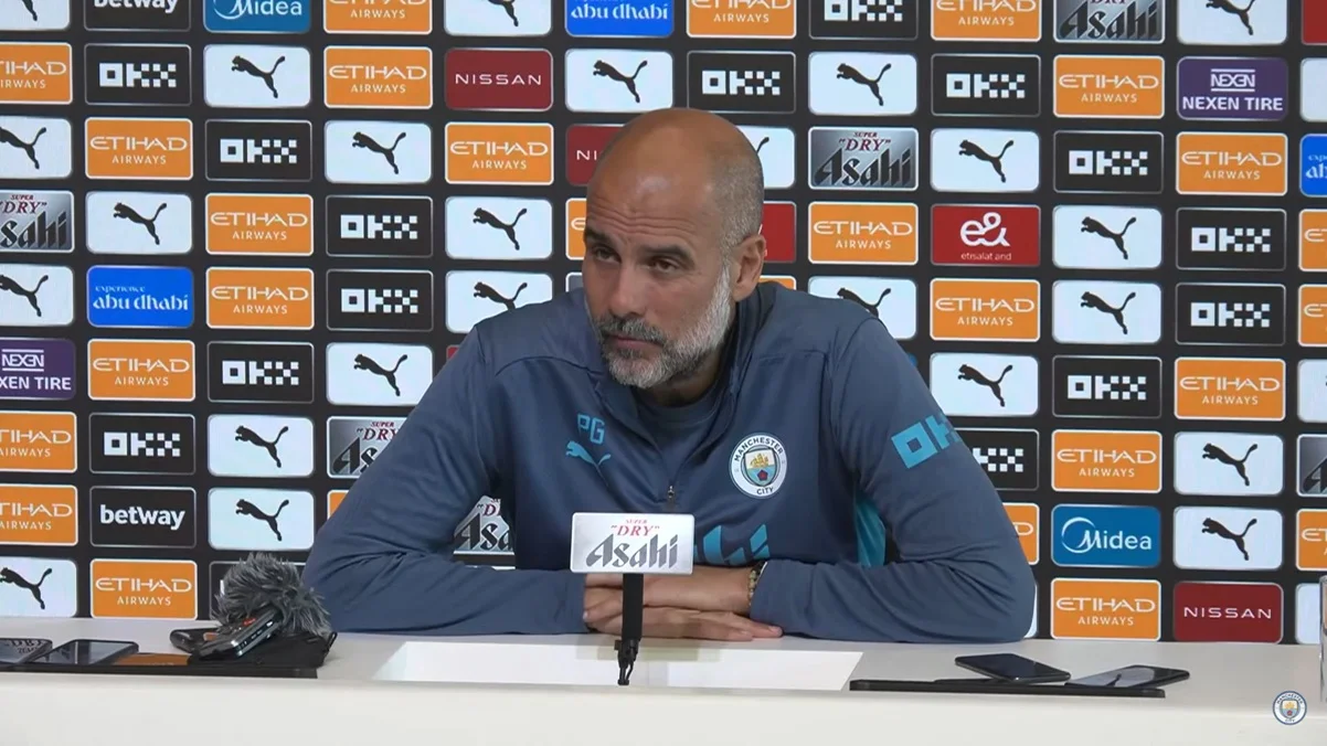 Пеп Гвардіола / скріншот з відео прес-конференції