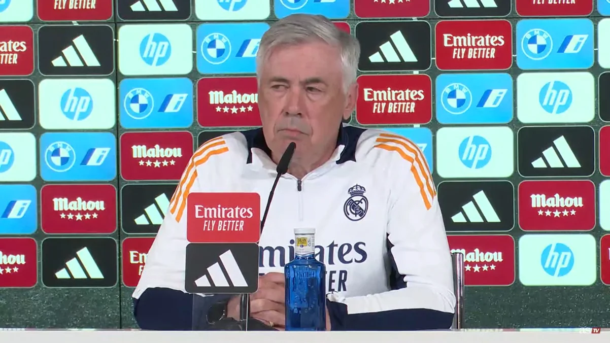 Карло Анчелотти / скриншот из видео пресс-конференции Marca