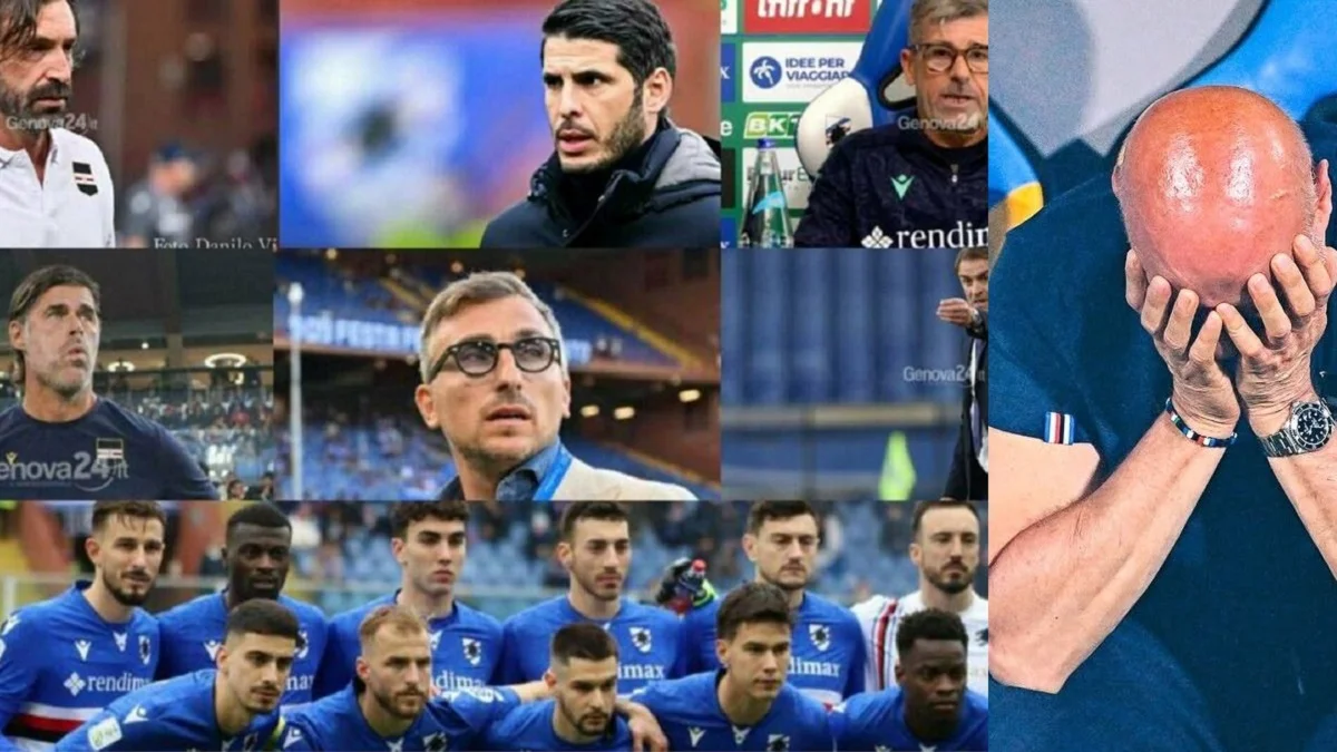 ФК Сампдорія вилетіла в Серію С / фото із соцмереж