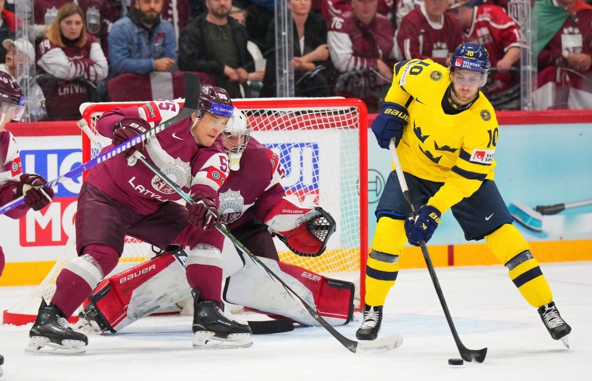 Латвія – Швеція – 0:6 / IIHF