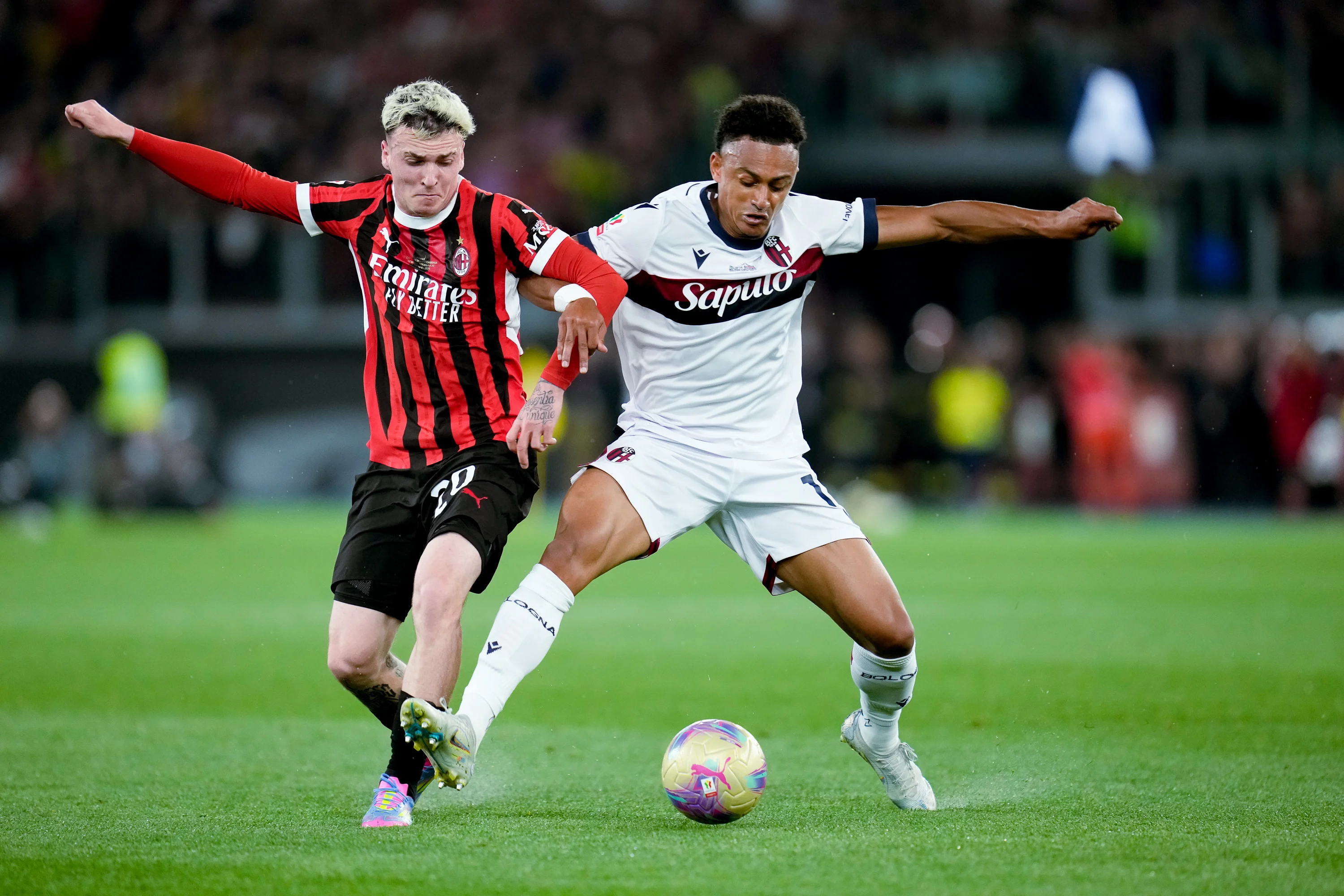 Милан – Болонья – 0:1 / Photo by Giuseppe Maffia/NurPhoto via Getty Images