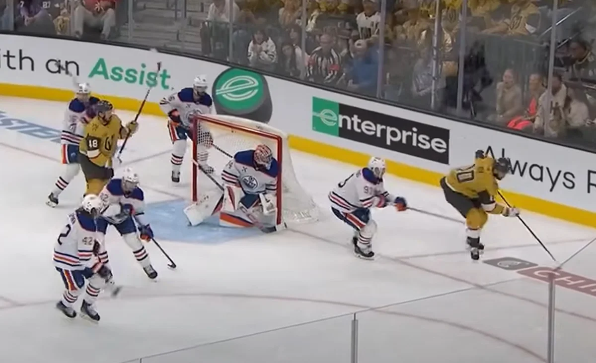 Едмонтон вибив Вегас / скріншот