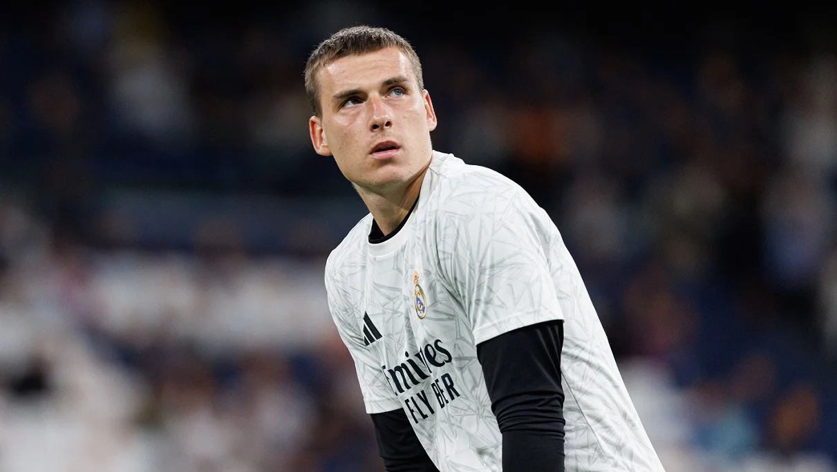 Андрій Лунін / Photo by Maciej Rogowski/SOPA Images/LightRocket via Getty Images