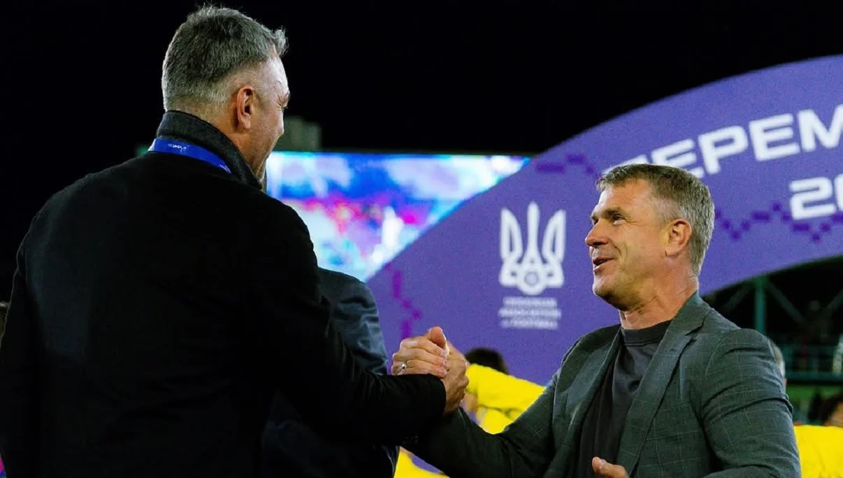 Ребров вітає Пушіча