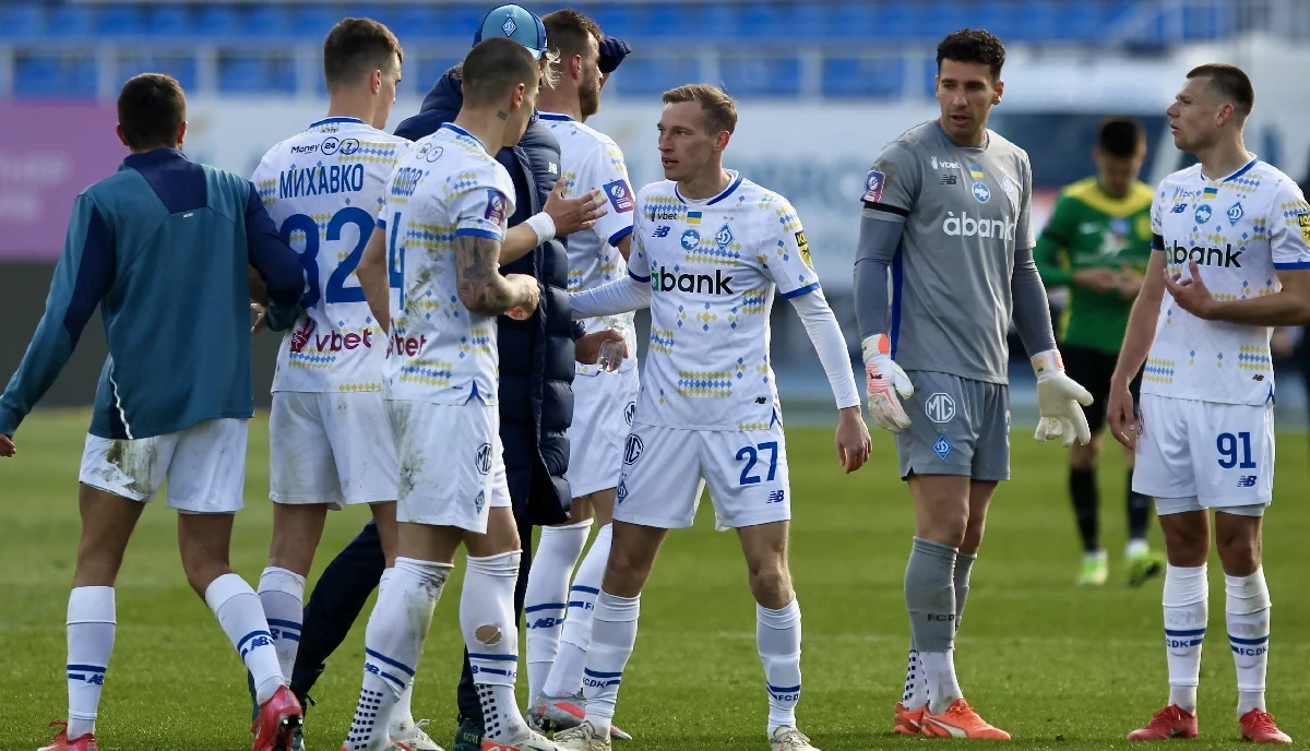 Валерий Лучкевич (в центре) / ФК Динамо