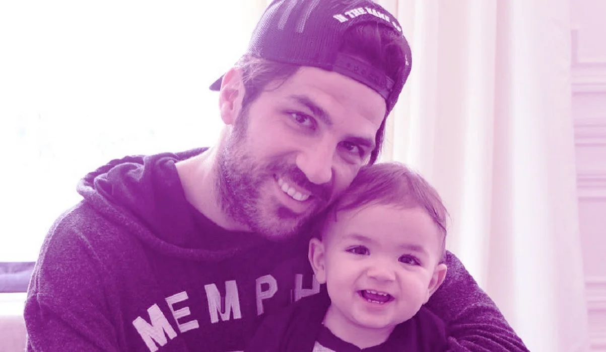 Сеск Фабрегас із сином / Instagram