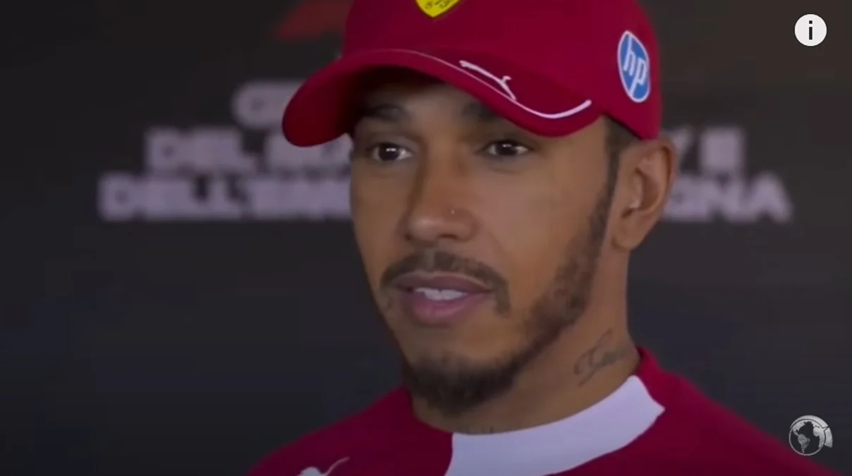 Льюис Хэмилтон / скриншот