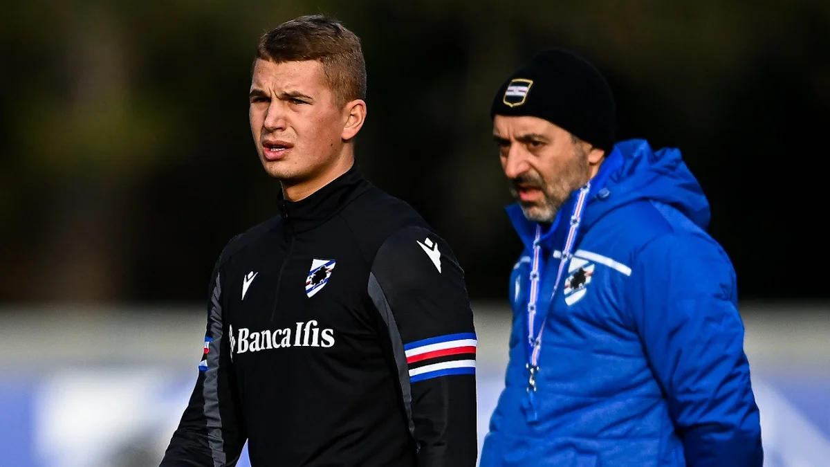 Владислав Супряга у складі Сампдорії / Photo by Simone Arveda/Getty Images