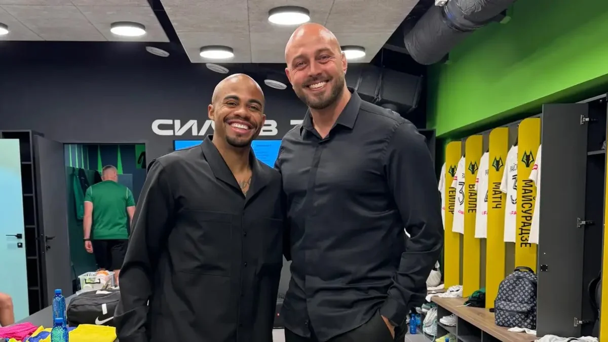 Лукас Тейлор та Імад Ашур / фото: особистий архів Імада Ашура