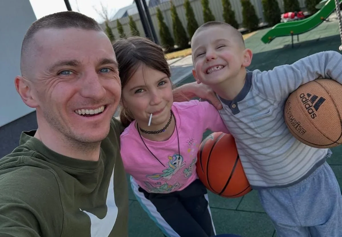 Дмитро Підручний та його діти / Instagram