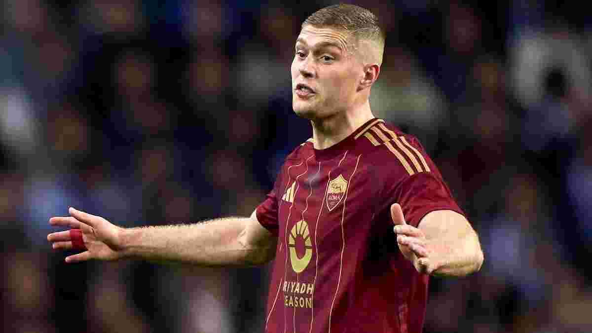 Довбик розповів, чому забив за Рому менше, ніж у складі Жирони: "Я не вважаю сезон провальним"
