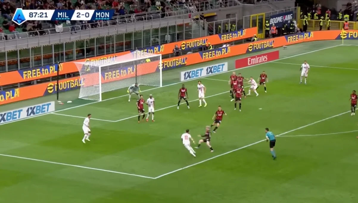 Мілан – Монца – 2:0 / скрін
