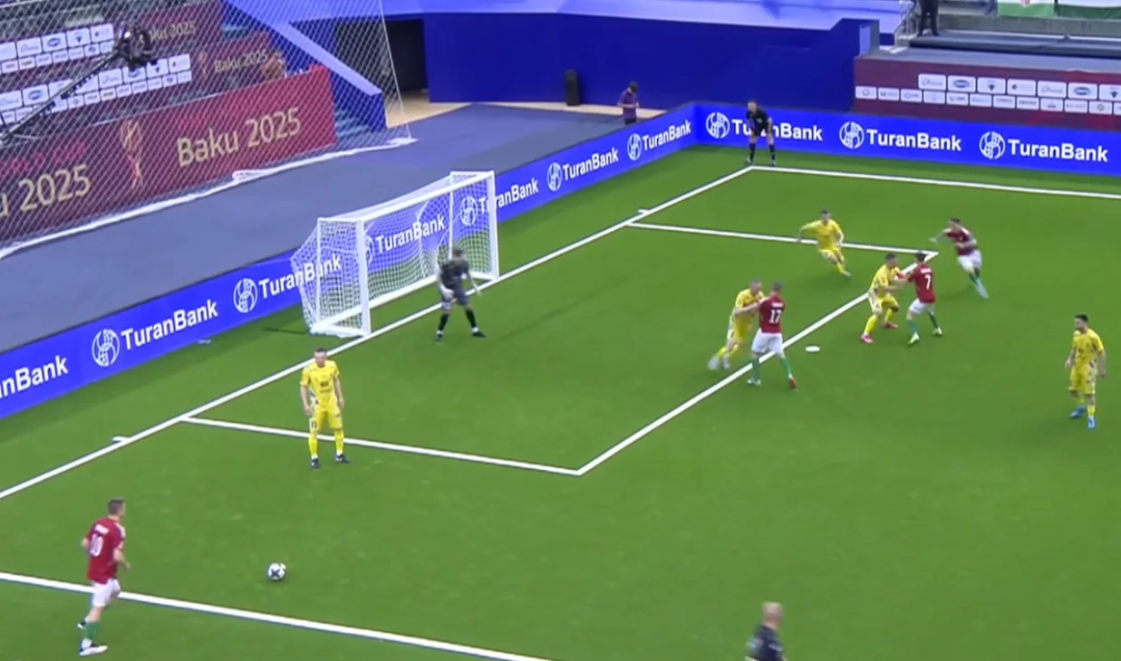 Украина уступила Венгрии / скриншот