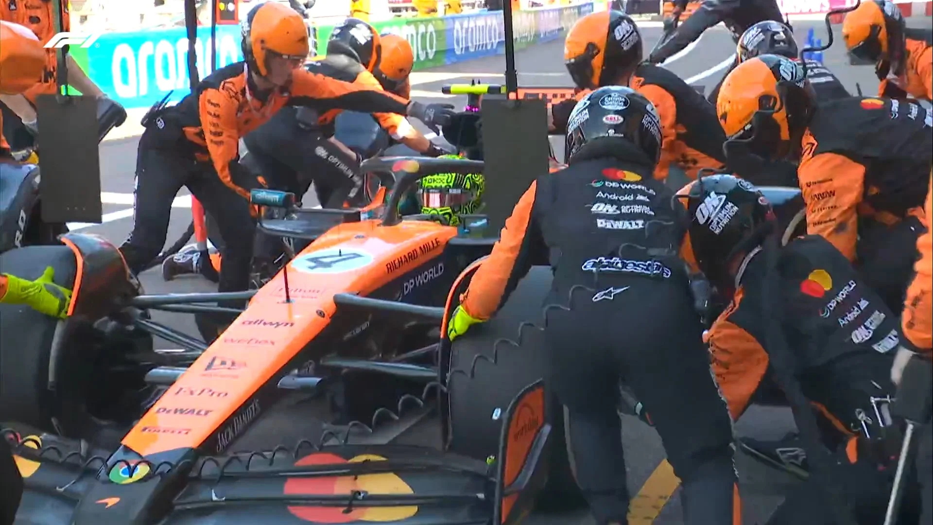 Ландо Норріс став переможцем Гран-прі Монако / скріншот