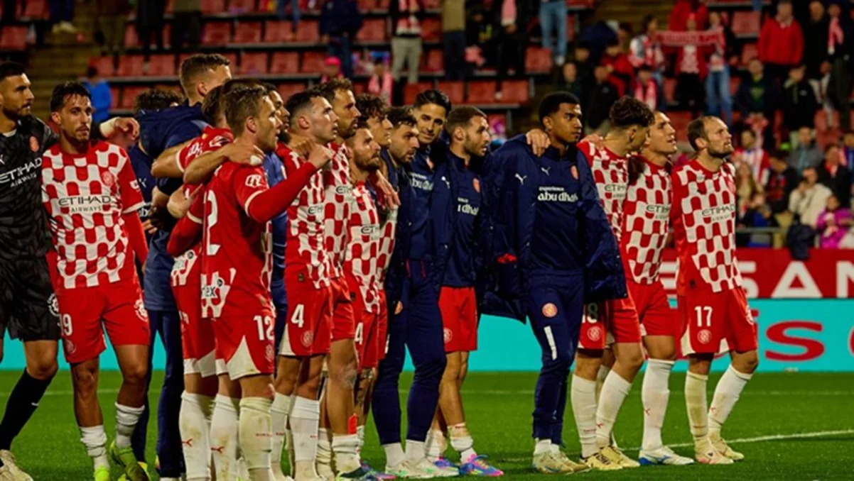 Гравці Жирони / фото: офіційний сайт Ла Ліги 