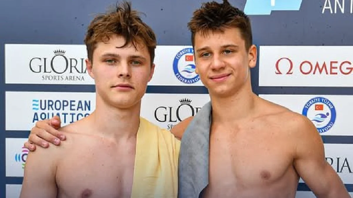 Олексій Середа і Марк Гриценко / Федерація України зі стрибків у воду