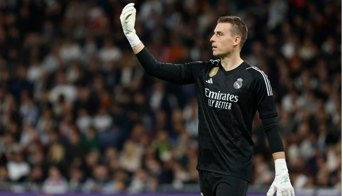 Андрей Лунин / фото: EFE