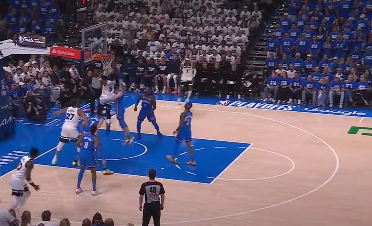 Оклахома разобралась с Миннесотой / скриншот