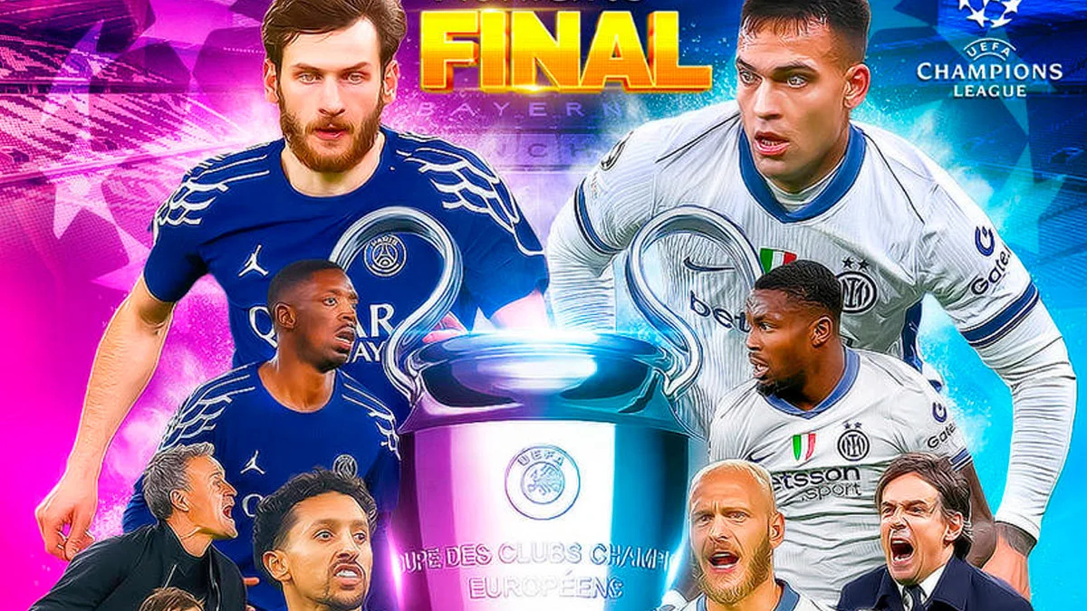 ПСЖ – Інтер: анонс фіналу Ліги чемпіонів / колаж JafarJeef/ DeviantArt