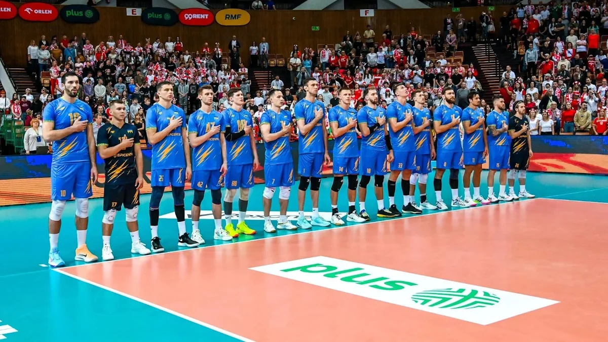 Сборная Украины по волейболу / фото: Федерация волейбола Украины