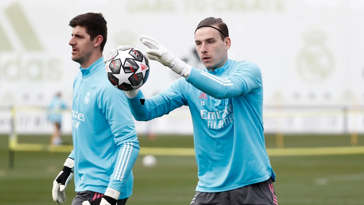 Тибо Куртуа и Андрей Лунин / фото: Antonio Villalba/Real Madrid via Getty Image