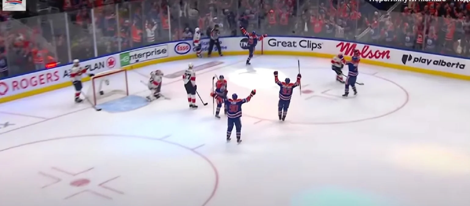 Эдмонтон – Флорида – 4:3 / фото: скриншот