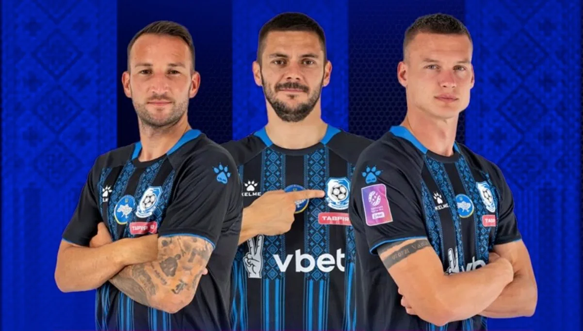 Артем Габелок, Олексій Хобленко, Віталій Єрмаков / ФК Чорноморець