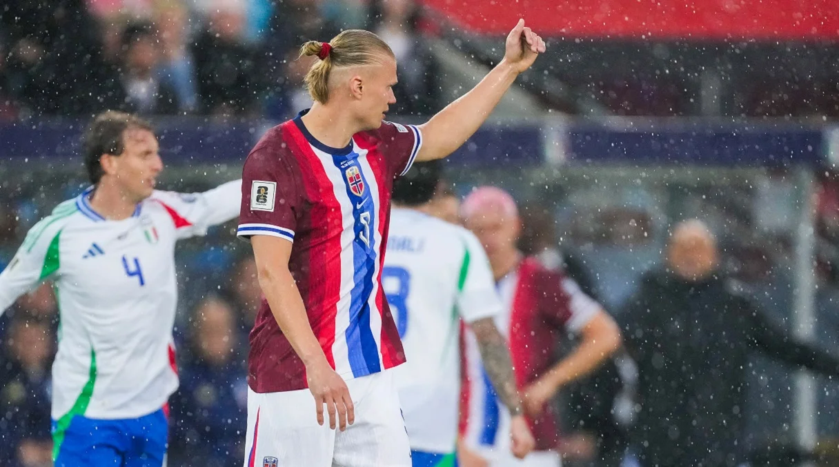 Норвегія – Італія – 3:0 / Photo by CORNELIUS POPPE/NTB/AFP via Getty Images