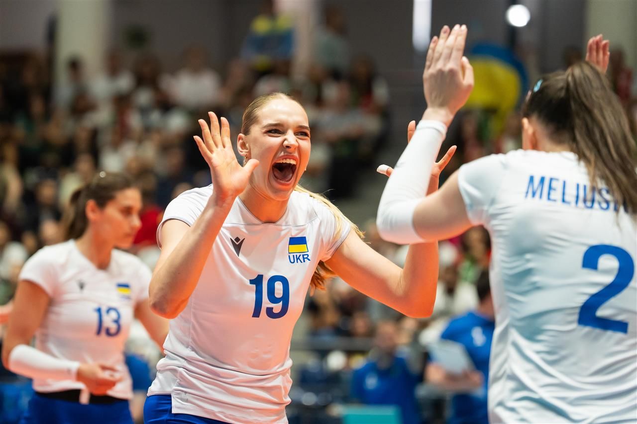 Женская сборная Украины победила в третьем матче из трех / CEV