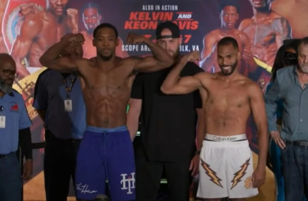 Кейшон Девіс та Едвін Де Лос Сантос / скріншот