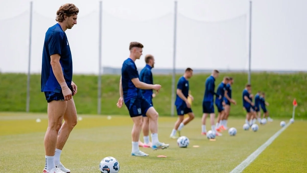 Тренировка сборной Украины / фото: УАФ