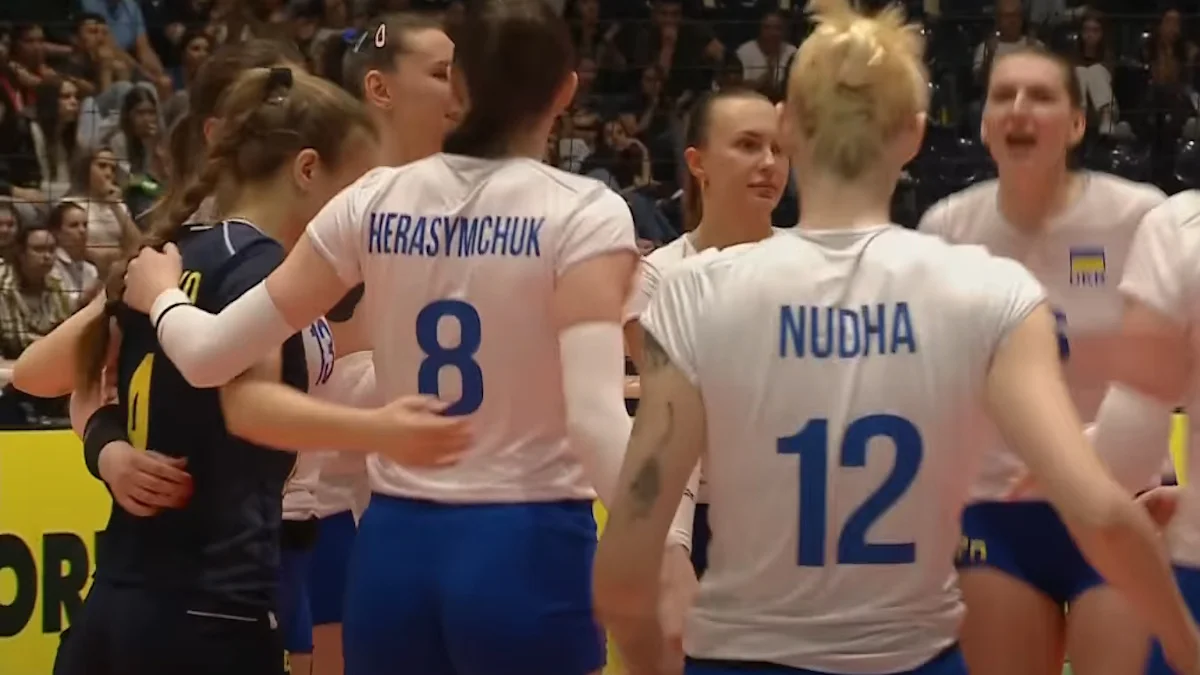 Жіноча збірна України з волейболу / Скріншот