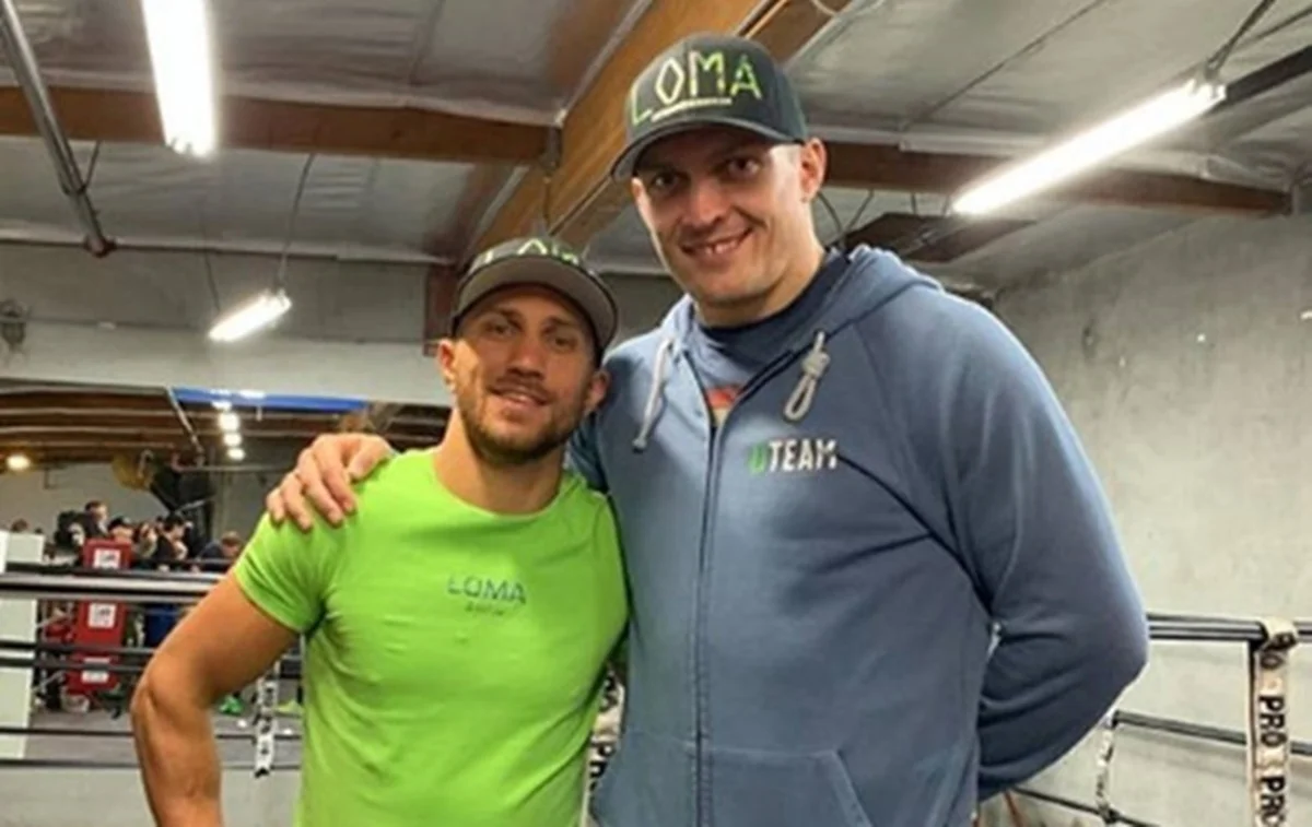 Василь Ломаченко та Олександр Усик / Фото з Instagram.com/lomus_17