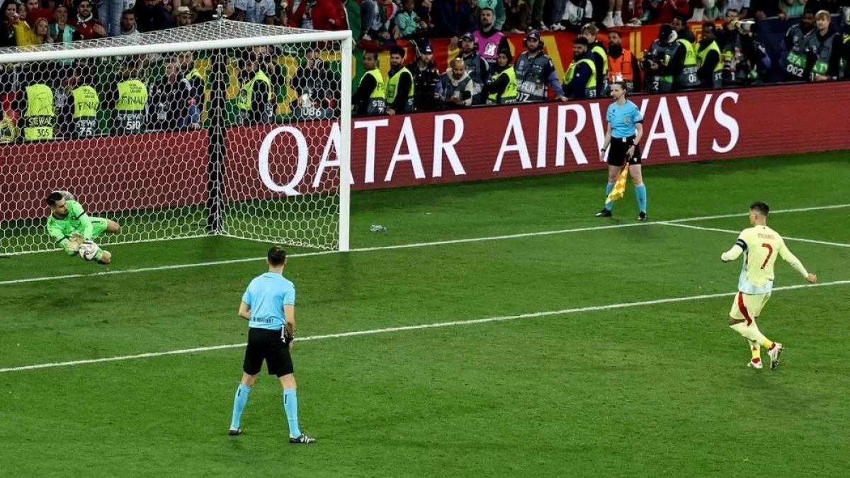 Промах Альваро Морати / EFE