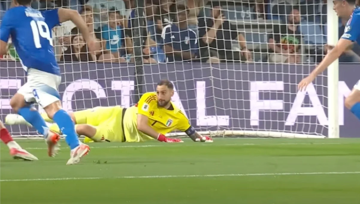 Италия – Молдова – 2:0 / скрин