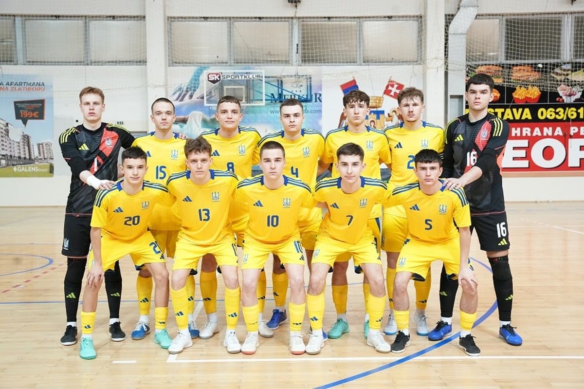 Сборная Украины U-19 по футзалу / фото: АФУ