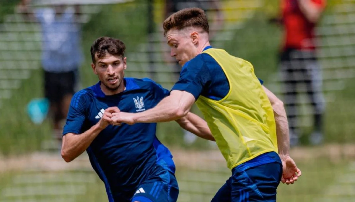 Євген Чеберко (ліворуч) / фото: УАФ