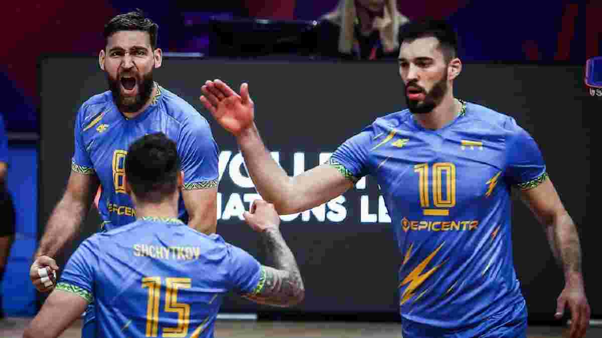 Україна сенсаційно розгромила США у дебютному матчі волейбольної Ліги націй – "синьо-жовті" били 3-тю команду світу