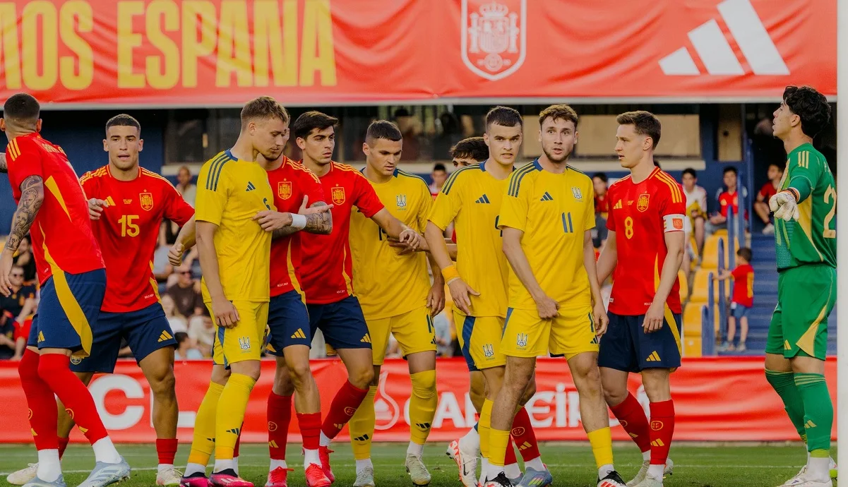 Збірна України U-21 проти "Фурії" / Фото УАФ