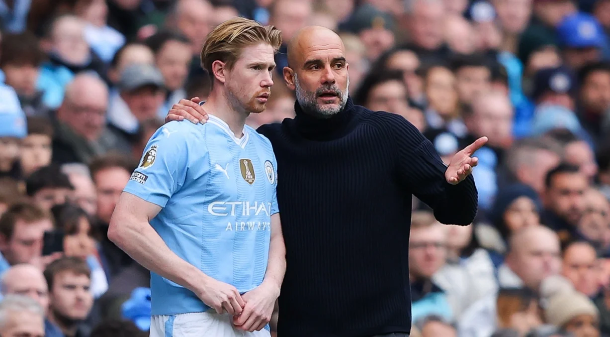 Де Брюйне и Гвардиола / Photo by James Gill – Danehouse/Getty Images