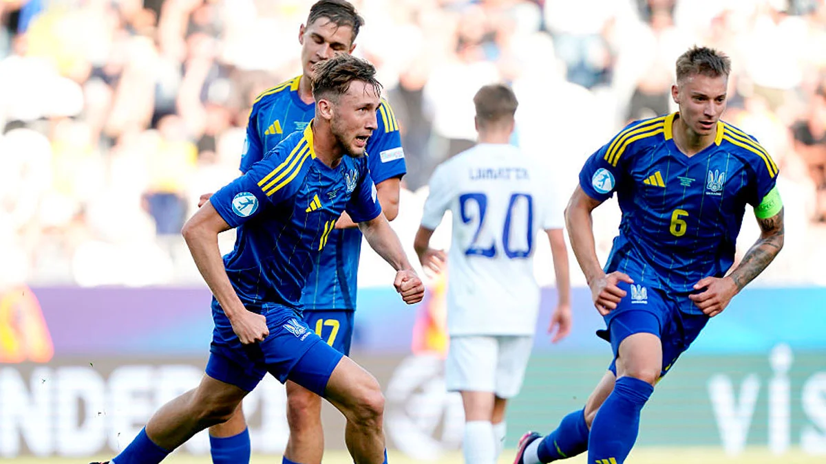 Финляндия – Украина: отчет матча Евро-2025 U-21 / Piermarco Tacca - UEFA/UEFA via Getty Images